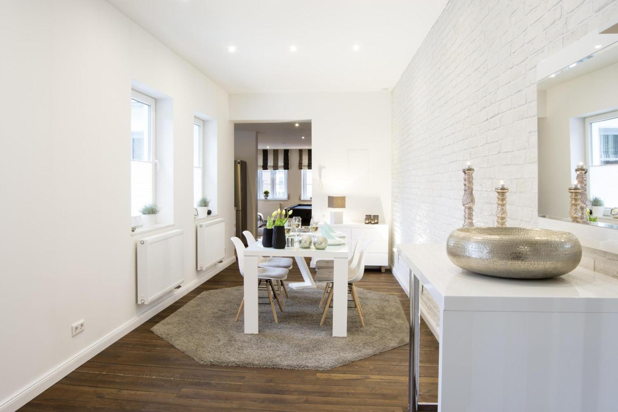 Appartement Penthouse Am Glockenturm à Flensbourg Extérieur photo